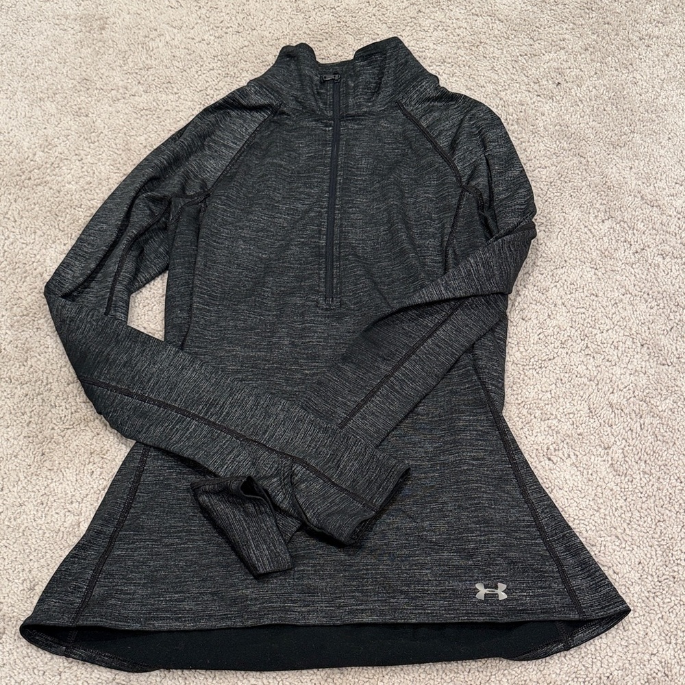 Under Armour Charcoal Gray Performance Pullover